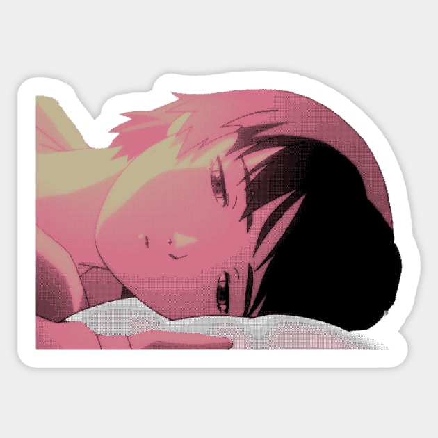 Lain Depressed Sticker by KokoroPopShop